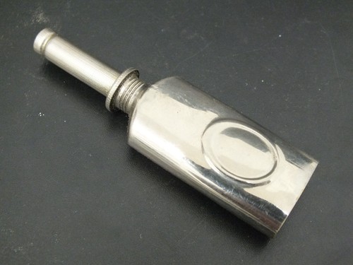 Vintage chromed brass oil - vintage, can