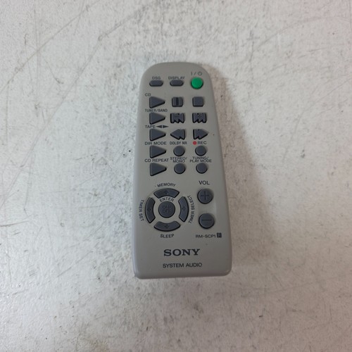 Sony remote control scp1 - sony,