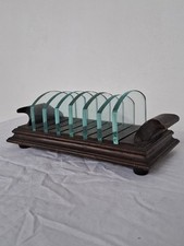 Vintage Toast Rack Wood And