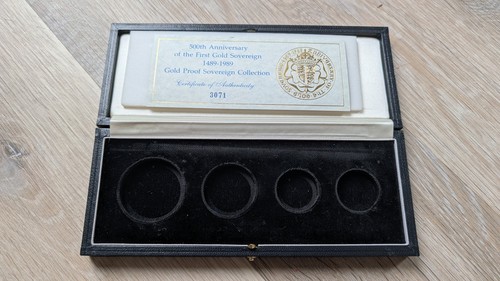 1989 500th anniversary - 500th, gold