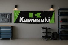Kawasaki Motorcycle Ninja Flag