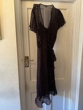 Jaeger Black & Pink Polka Dot