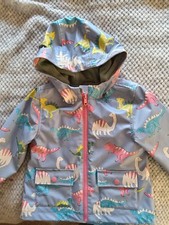 Girls 2 In 1 Dinosaur Coat