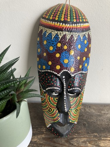 Decorative wood mask - decorative,