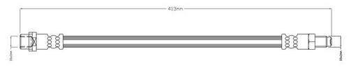 Abtex brake hydraulic - brake, hose