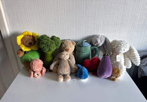 Jellycat job lot 11 - lot,