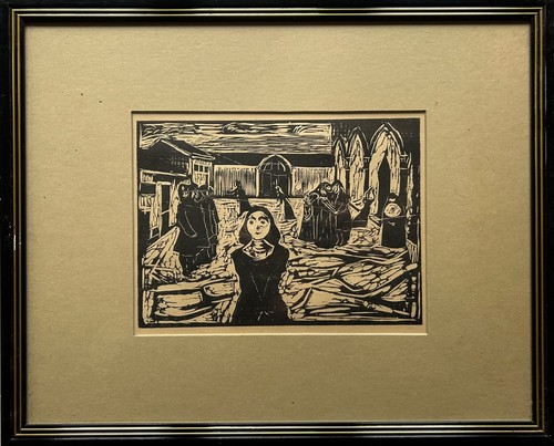 Lithograph expressionist - lithograph,
