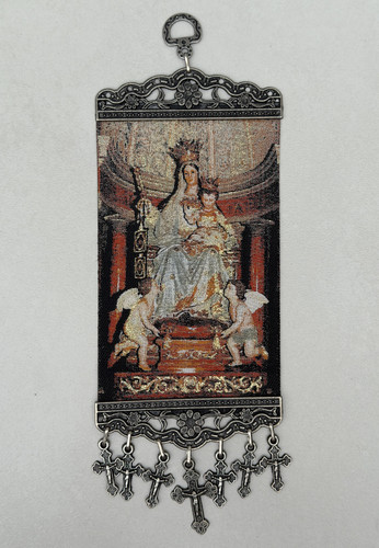 Virgin mary enthroned with the - mary,