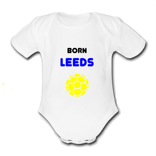 Leeds united born babygrow - @united,