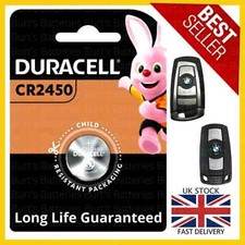 Car Key Fob Battery For BMW Remote 5 F10 F11 F07 2010 - 2017 F-Series 1X CR2450