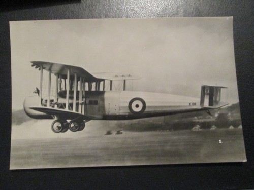 Postcard plane k138 - of, bi-plane