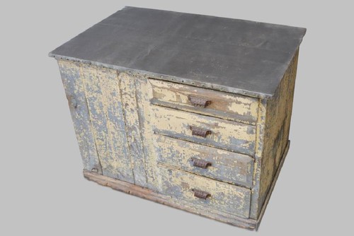 Antique zinc top - antique,