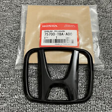 Black Front Grille Emblem For