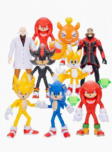 Sonic the hedgehog figure - sonic, 3