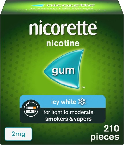 Nicorette gum 2mg icy - gum,