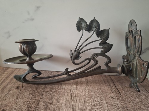 Arr nouveau candle sconce - nouveau,