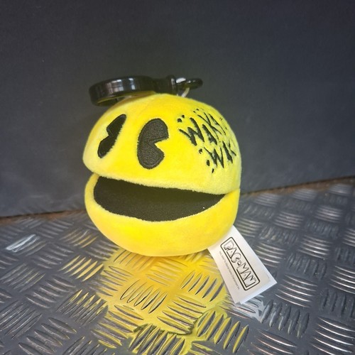 Pacman plush bag charm - pacman,