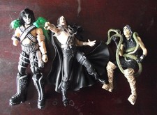Alice Cooper-ozzie osbourne- kiss, loose Action Figures