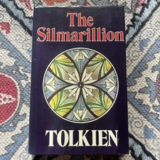 J.R.R. Tolkien the Silmarillion 1977 Hardback First Edition with Map And Typo
