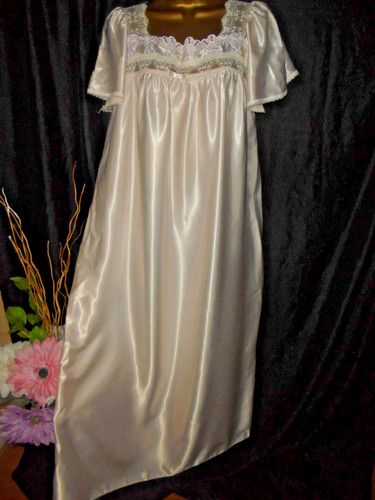 Vintage nightdress pink - m/s, nightdress:
