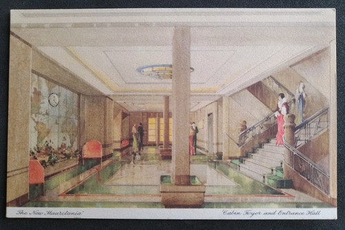 Cunard new rms mauretania - cunard,