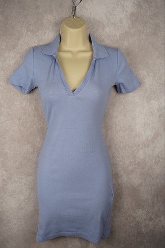 Zara ribbed polo bodycon mini - ribbed,