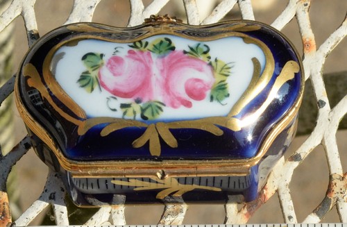 Vintage limoges cobalt - vintage, blue