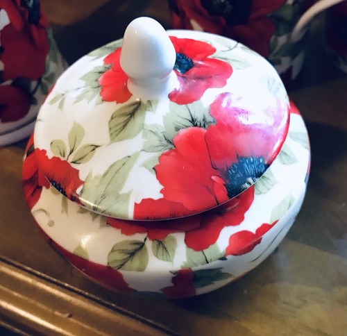 Poppy china milk - poppy, set