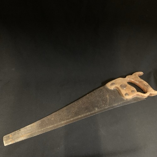 Vintage disston hand saw - disston, usa