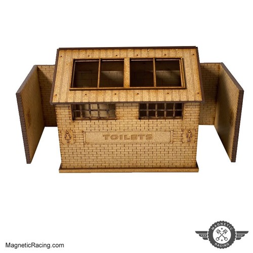 Scalextric slot car buildings - scalextric,