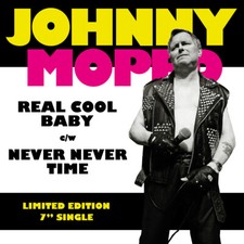 JOHNNY MOPED: REAL COOL BABY - GREEN VINYL 7" Punk Rock