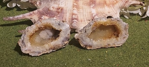 Quartz crystal geode - quartz,