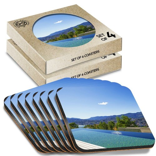 Boxed square coasters - x,
