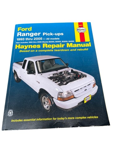 Haynes repair manual ford - repair,