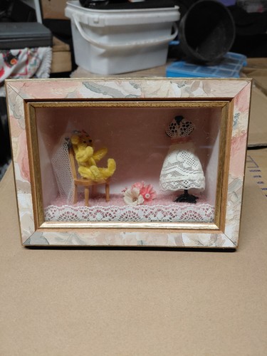Old dolls house - dolls,