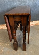 Vintage Drop Leaf Table Gate Leg Dining Table.