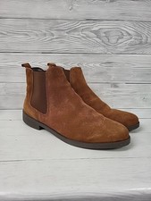 Schuh Tan Brown Suede Chelsea