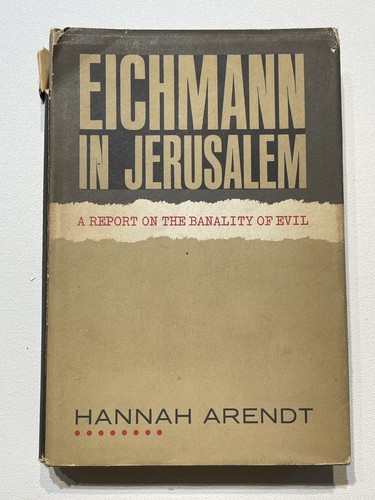 Eichmann jerusalem hannah - eichmann,