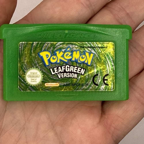 Pokémon leaf green version - green,