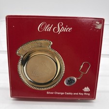Vintage Old Spice Change Caddy