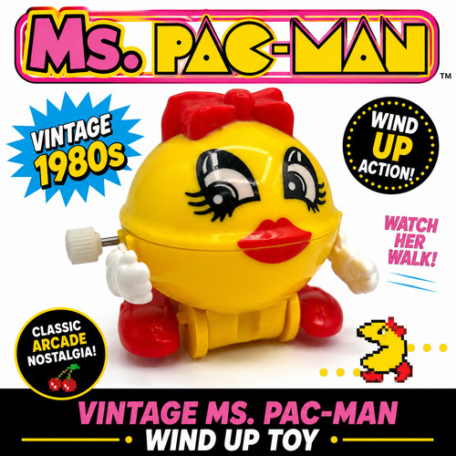 Vtg 1980s pac - 1980s, pac-man