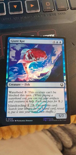 Foil giant koi avatar - nm, koi: