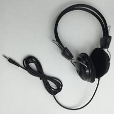Black Wired Headphones Headset for Metal Detector Detecting Lightweight