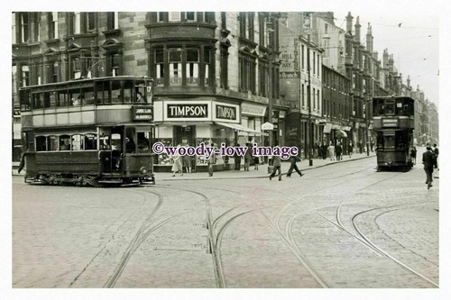 A0895 glasgow trams - -,