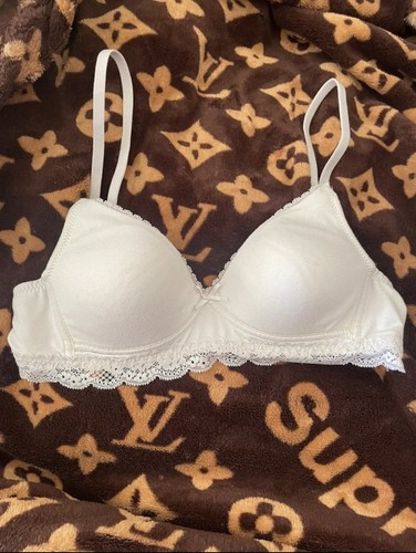 White bra non wired angel - bra,