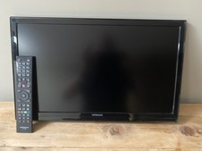 Hitachi 22 Inch TV 22HBC06U LED TV HD Flatscreen Black With Remote Working 
