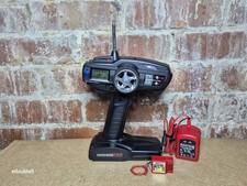  HiTEC Aggressor CRX RC Radio Transmitter & Receiver Set 3 Channel FM 40MHz 