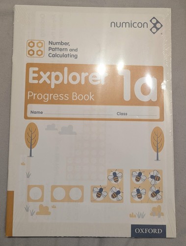 Numicon explorer progress book - explorer,