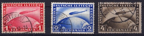 German empire 1928 airmail - german,