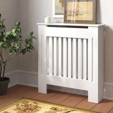 Extra Tall 82CM Radiator Cover MDF Cabinet Grill Shelf Fence Panel Barrier S-XL